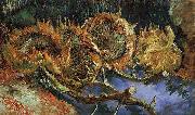 Four Withered Sunflowers Vincent Van Gogh